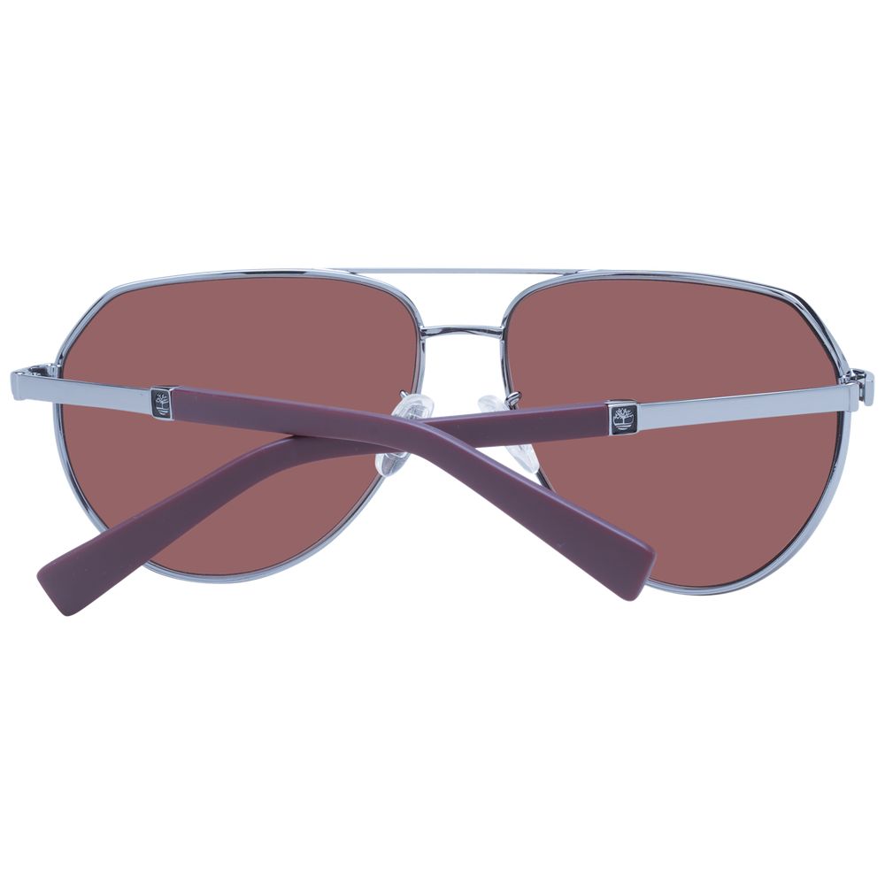 Timberland Gray Metal Sunglasses